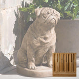 Campania Mugsy Garden Statue - A-374