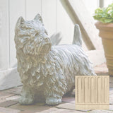 Campania Westie Garden Statue - A-380