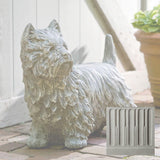 Campania Westie Garden Statue - A-380