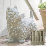 Campania Westie Garden Statue - A-380