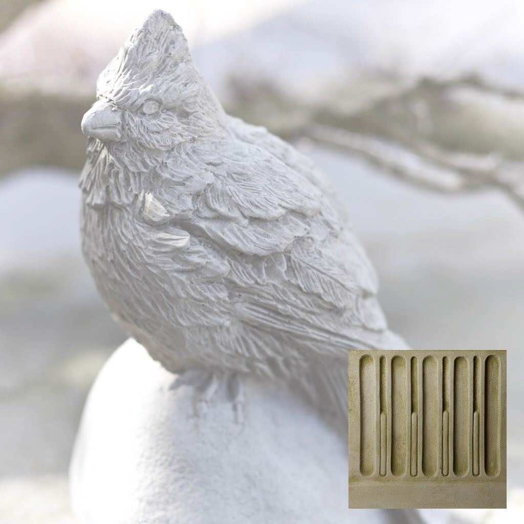 Campania Cardinal Garden Statue - A-391