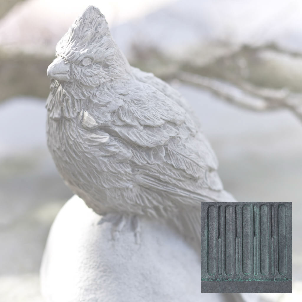 Campania Cardinal Garden Statue - A-391