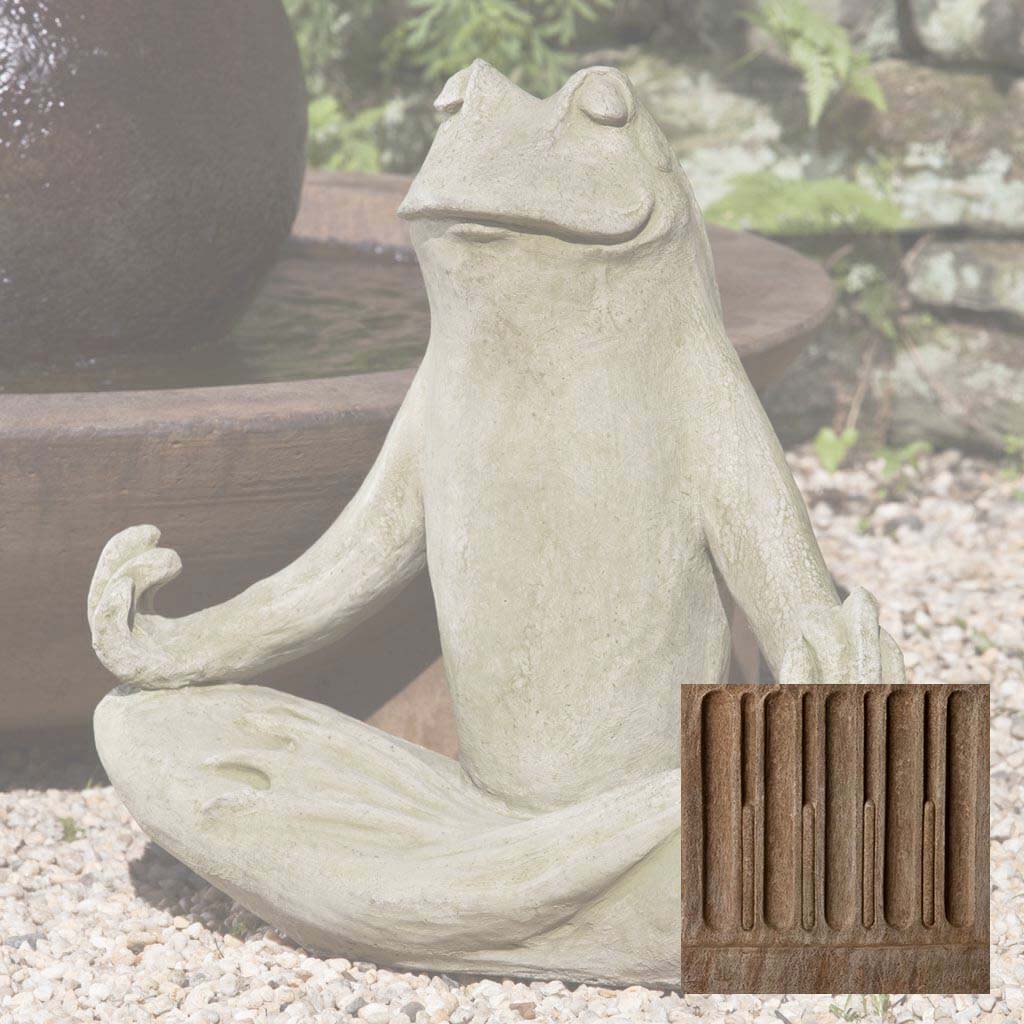 Campania Totally Zen Frog Garden Statue - A-393