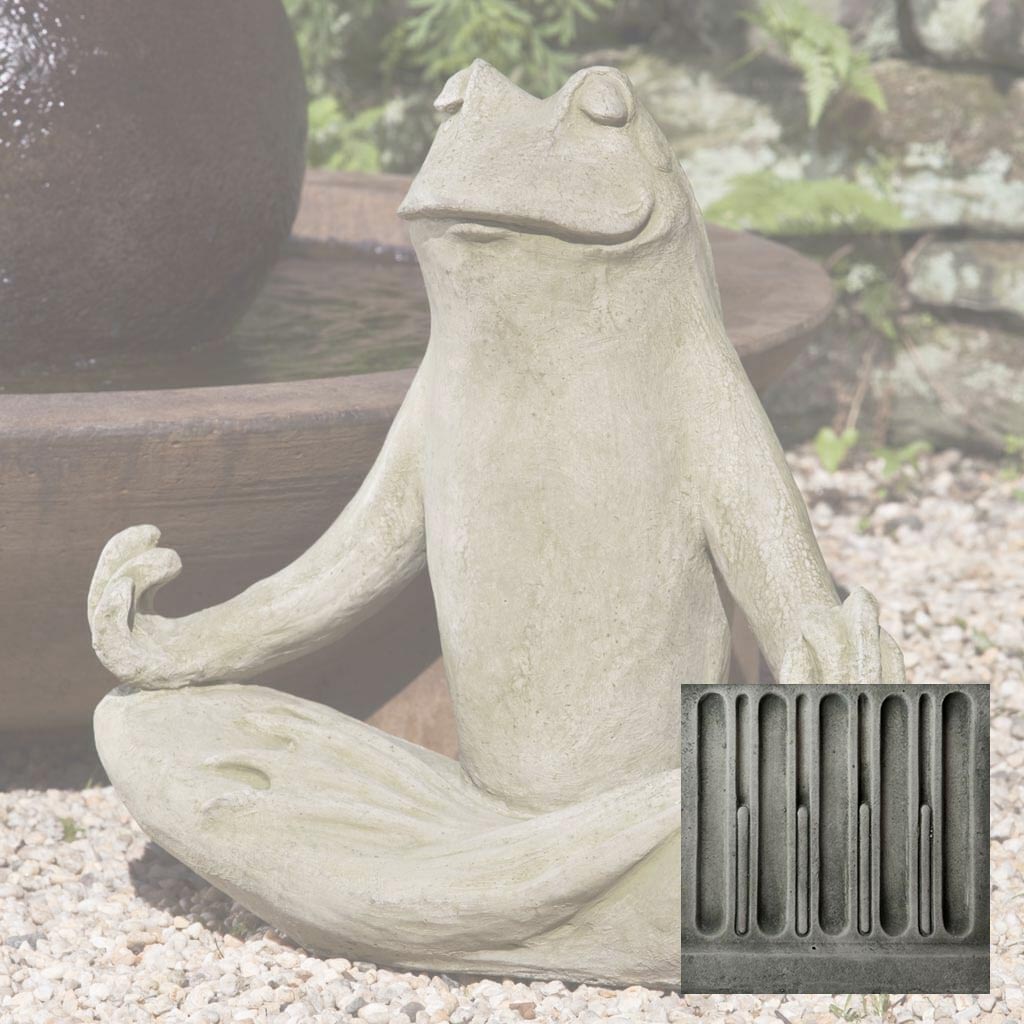 Campania Totally Zen Frog Garden Statue - A-393