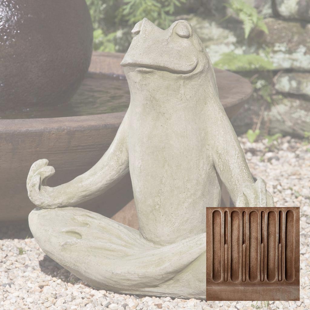 Campania Totally Zen Frog Garden Statue - A-393