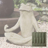 Campania Totally Zen Frog Garden Statue - A-393