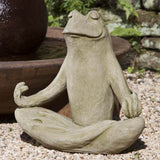 Campania Totally Zen Frog Garden Statue - A-393