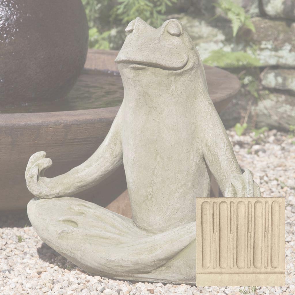 Campania Totally Zen Frog Garden Statue - A-393