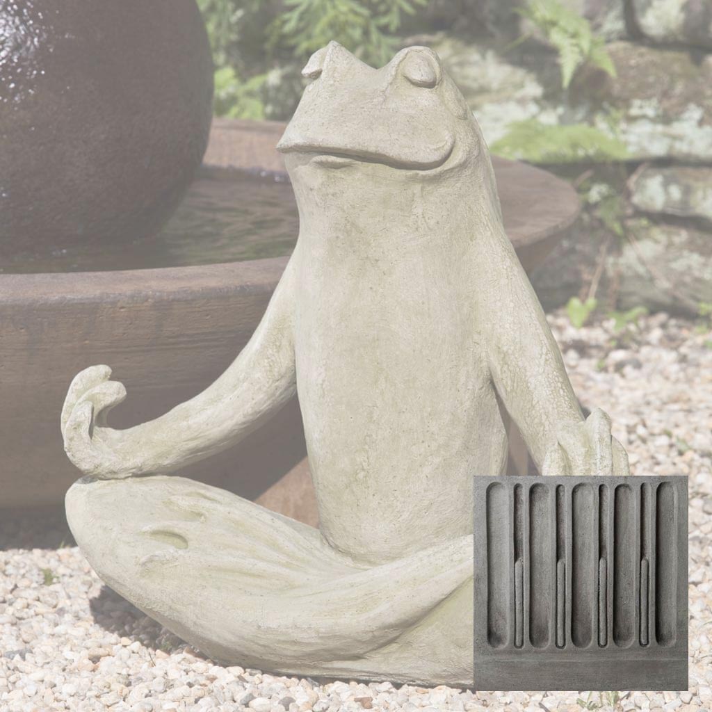 Campania Totally Zen Frog Garden Statue - A-393