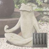 Campania Totally Zen Frog Garden Statue - A-393
