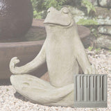Campania Totally Zen Frog Garden Statue - A-393