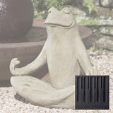 Campania Totally Zen Frog Garden Statue - A-393