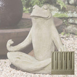 Campania Totally Zen Frog Garden Statue - A-393