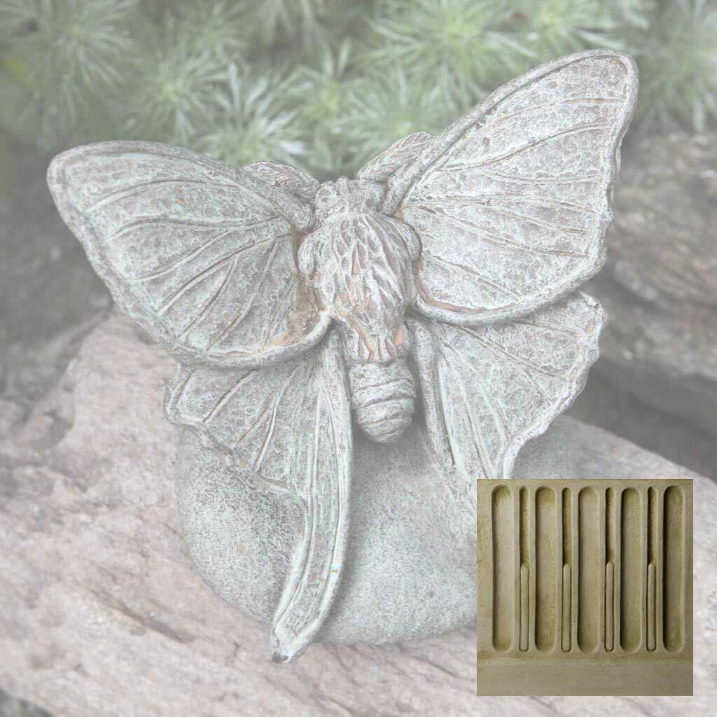 Campania Lunar Moth Garden Statue - A-395