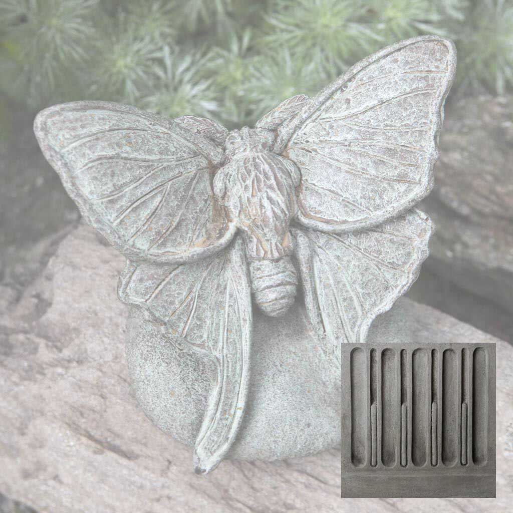 Campania Lunar Moth Garden Statue - A-395