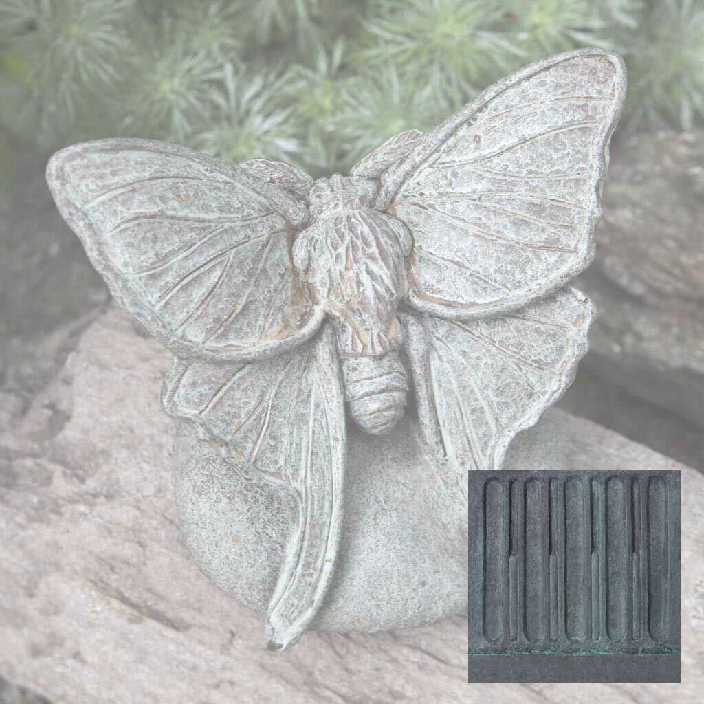 Campania Lunar Moth Garden Statue - A-395
