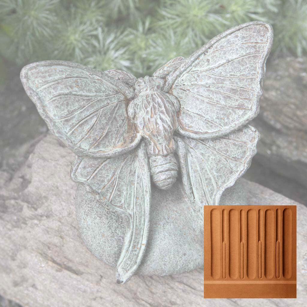 Campania Lunar Moth Garden Statue - A-395