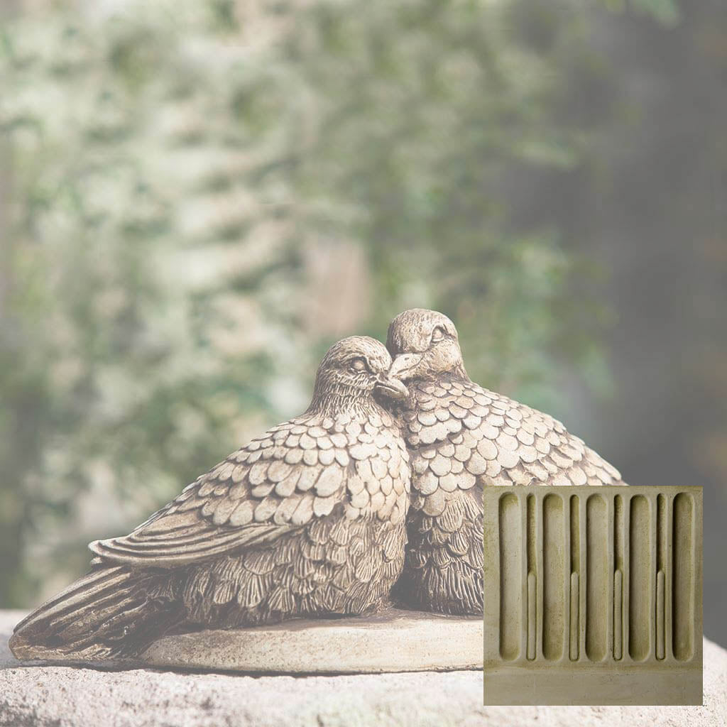 Campania Lovebirds Garden Statue - A-404