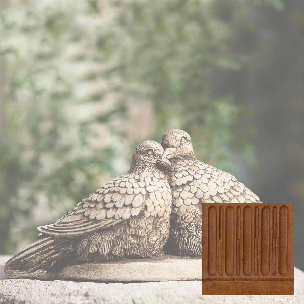 Campania Lovebirds Garden Statue - A-404