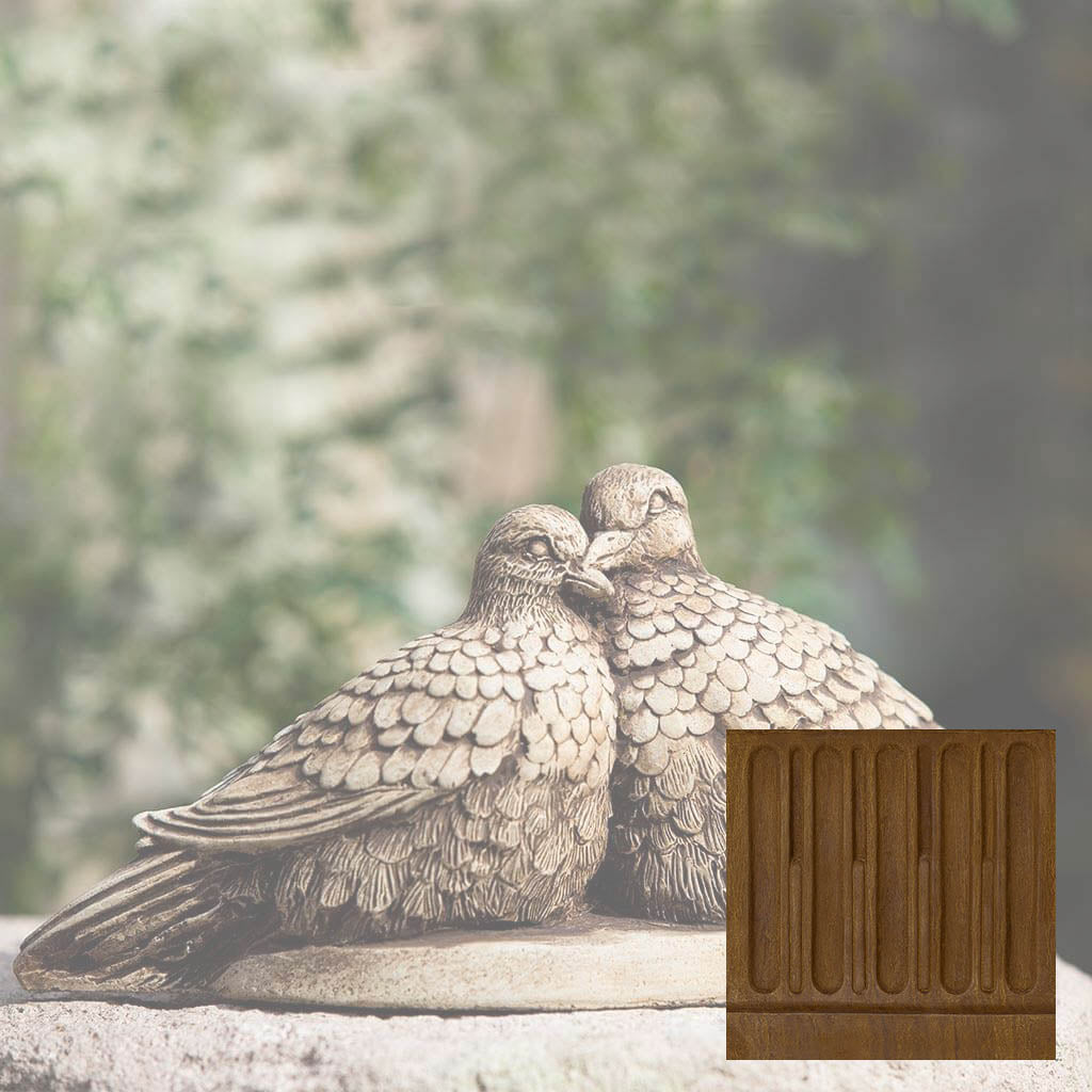 Campania Lovebirds Garden Statue - A-404