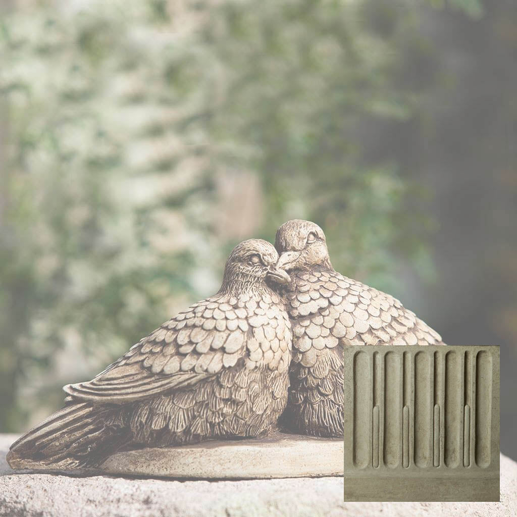 Campania Lovebirds Garden Statue - A-404