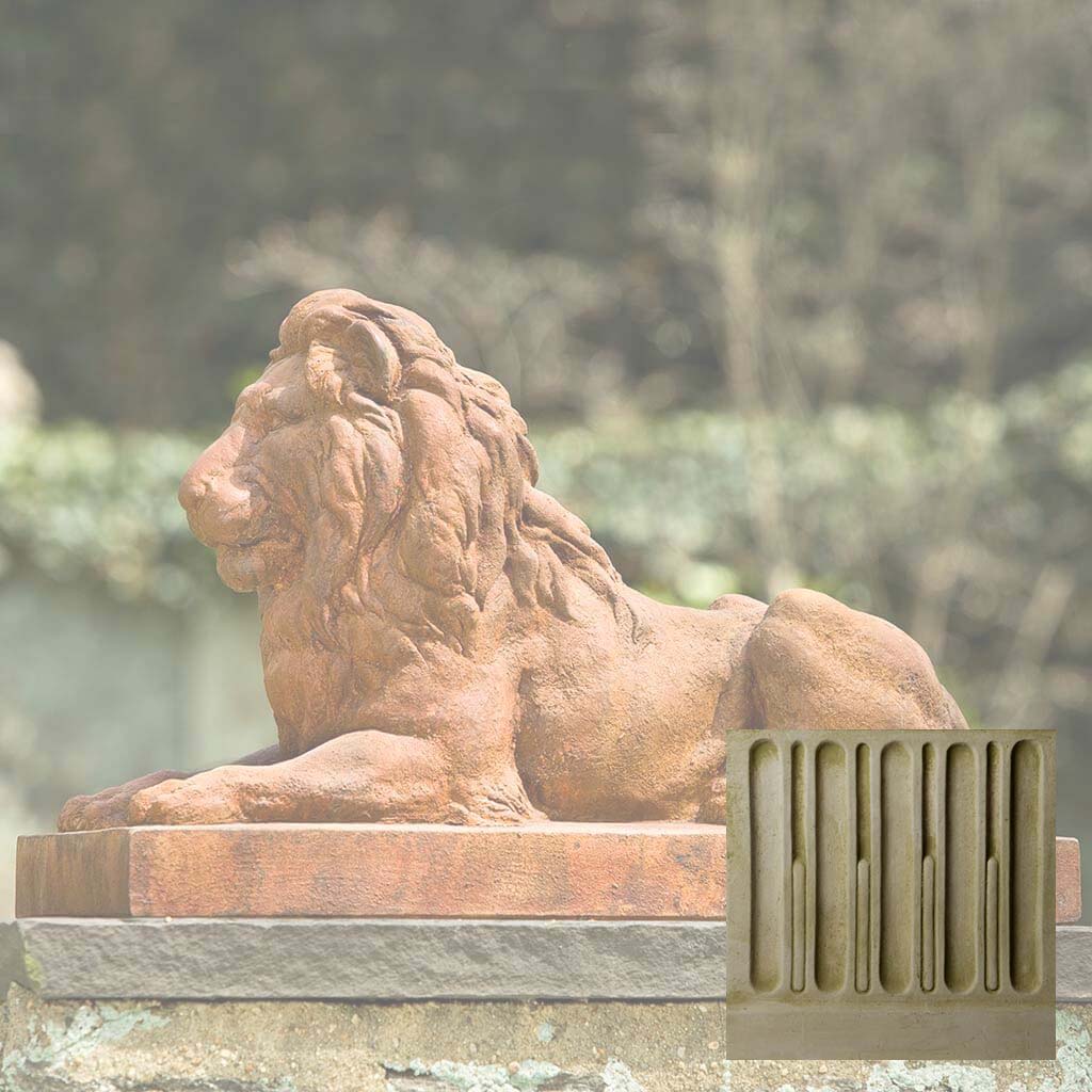 Campania Classic Lion Garden Statue - A-405