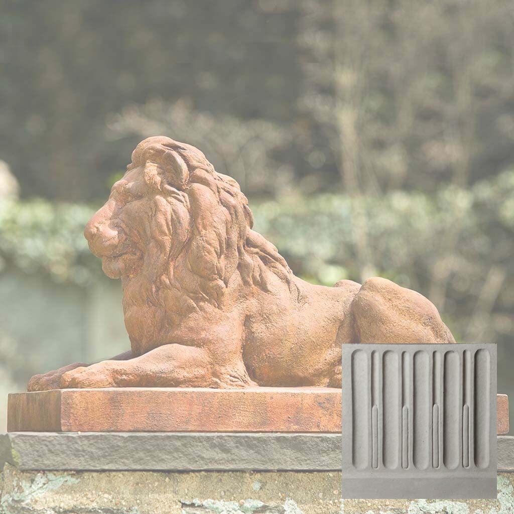 Campania Classic Lion Garden Statue - A-405