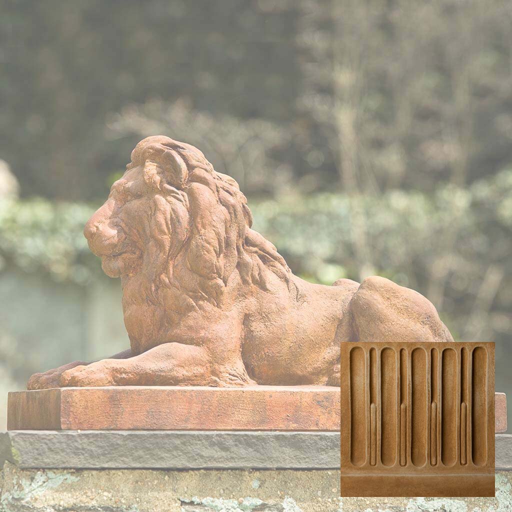 Campania Classic Lion Garden Statue - A-405