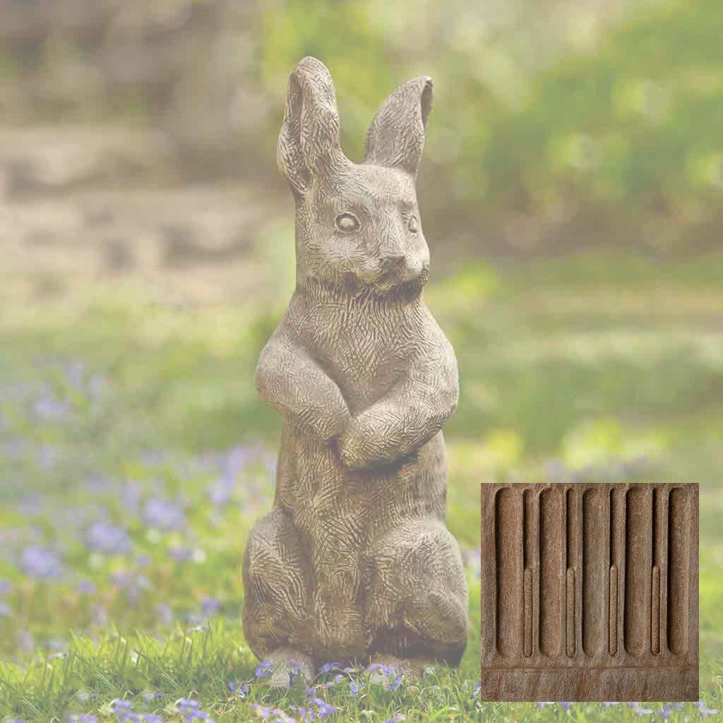 Campania Father Rabbit Garden Statue - A-413