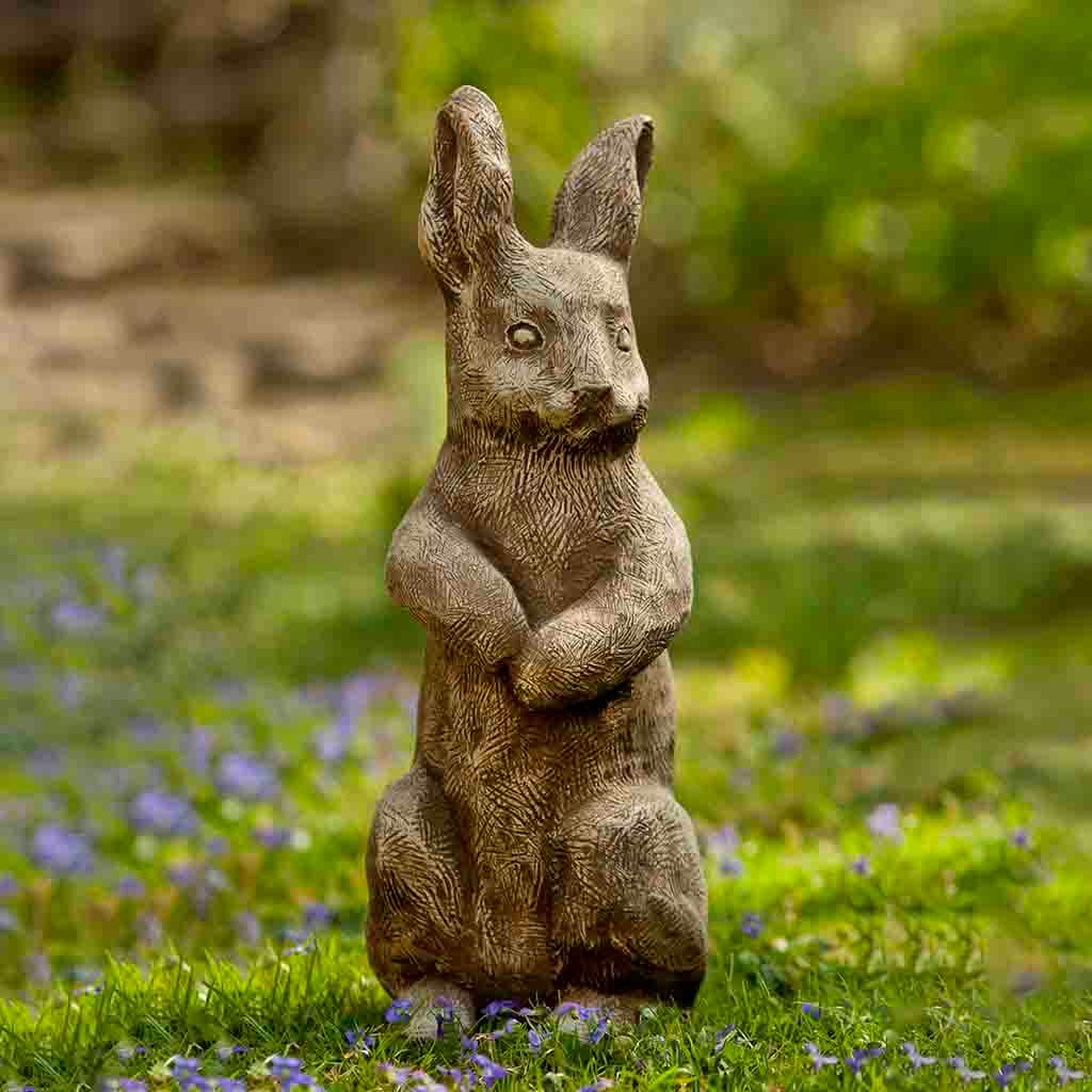 Campania Father Rabbit Garden Statue - A-413