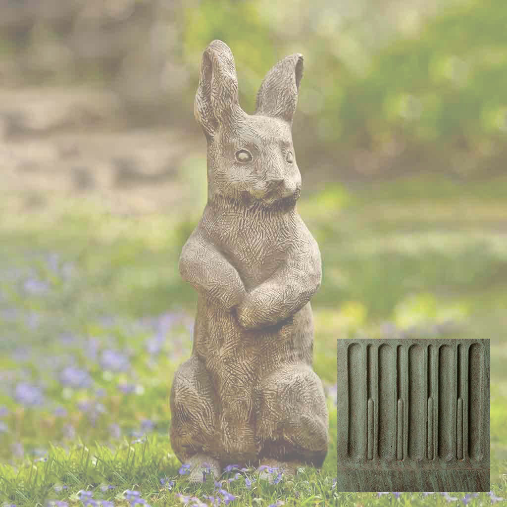Campania Father Rabbit Garden Statue - A-413