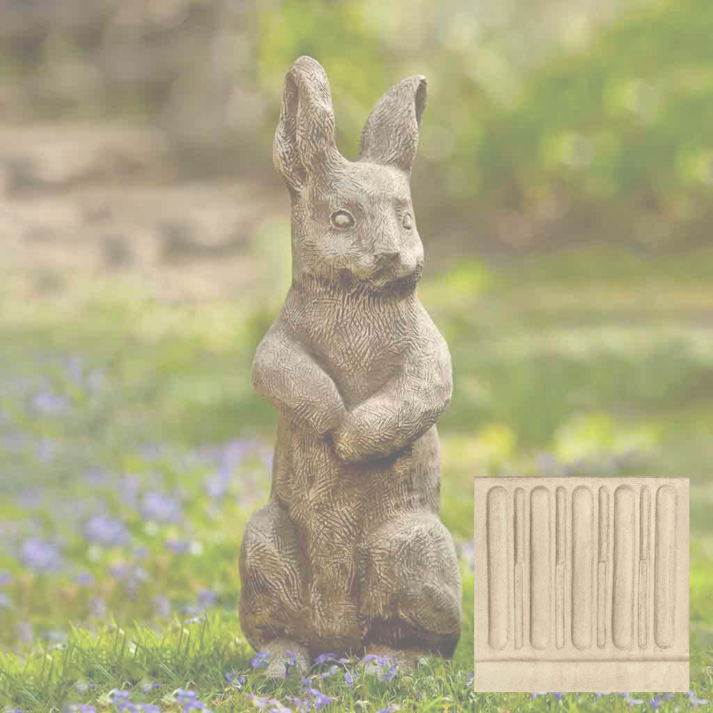 Campania Father Rabbit Garden Statue - A-413