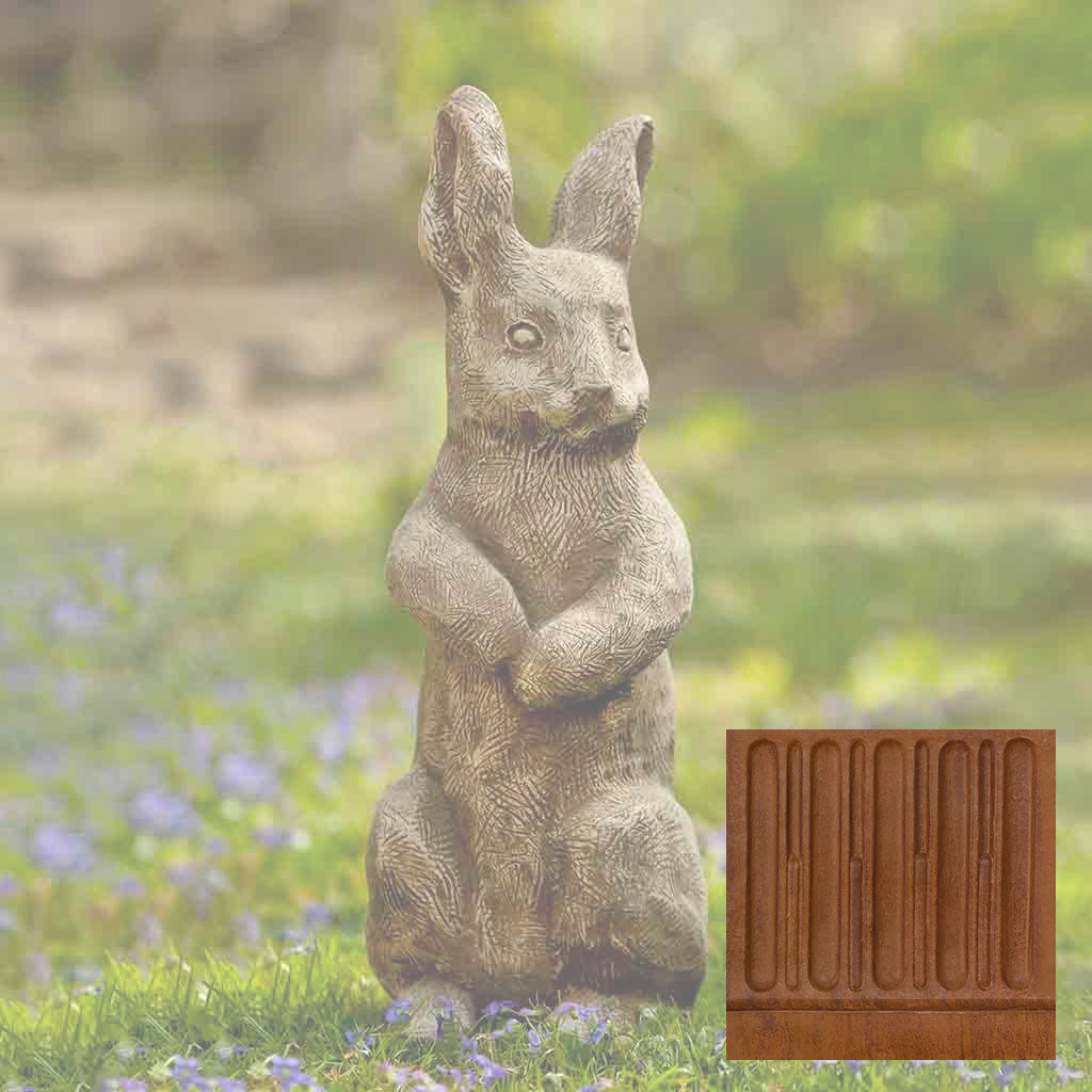 Campania Father Rabbit Garden Statue - A-413