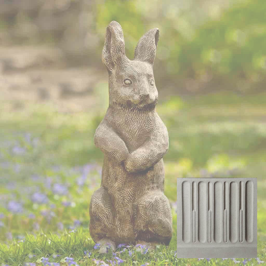 Campania Father Rabbit Garden Statue - A-413