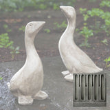 Campania Kate's Goose Garden Statue - A-423