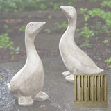 Campania Kate's Goose Garden Statue - A-423