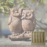 Campania Honeymoon Owls Garden Statue - A-433