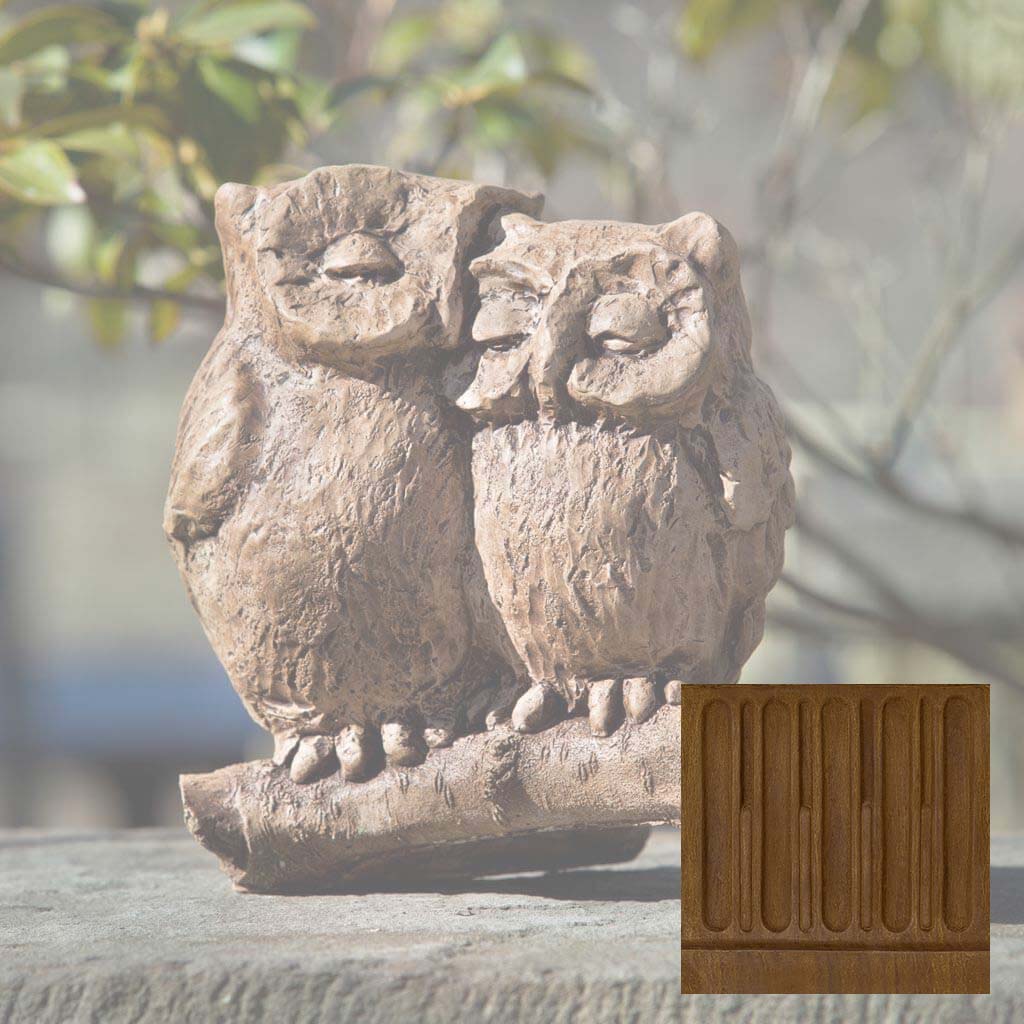 Campania Honeymoon Owls Garden Statue - A-433