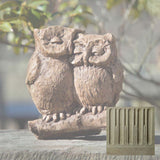 Campania Honeymoon Owls Garden Statue - A-433