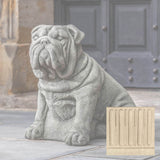 Campania Antique Bulldog Garden Statue - A-456