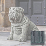 Campania Antique Bulldog Garden Statue - A-456