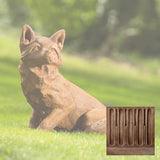 Campania Noble Fox Garden Statue - A-464