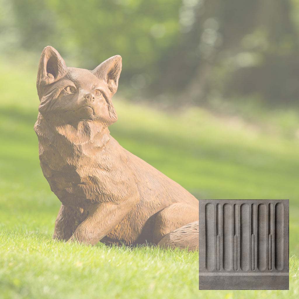 Campania Noble Fox Garden Statue - A-464