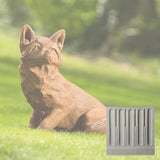 Campania Noble Fox Garden Statue - A-464