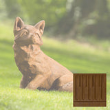Campania Noble Fox Garden Statue - A-464