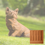 Campania Noble Fox Garden Statue - A-464