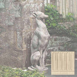 Campania Antique Greyhound Garden Statue - A-478