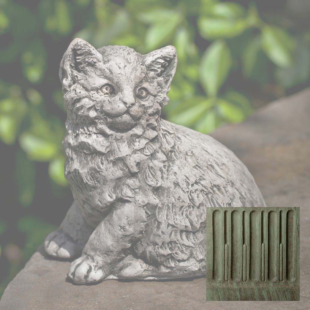Campania Cutie Kitty Garden Statue - A-480