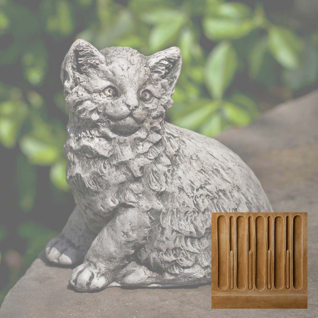 Campania Cutie Kitty Garden Statue - A-480