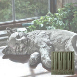Campania Dreaming Kitty Garden Statue - A-485